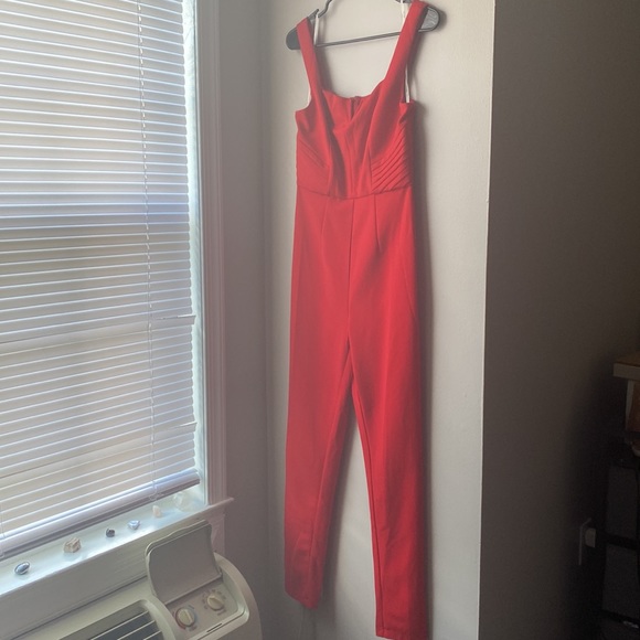 Red Jumpsuit - Picture 2 of 5